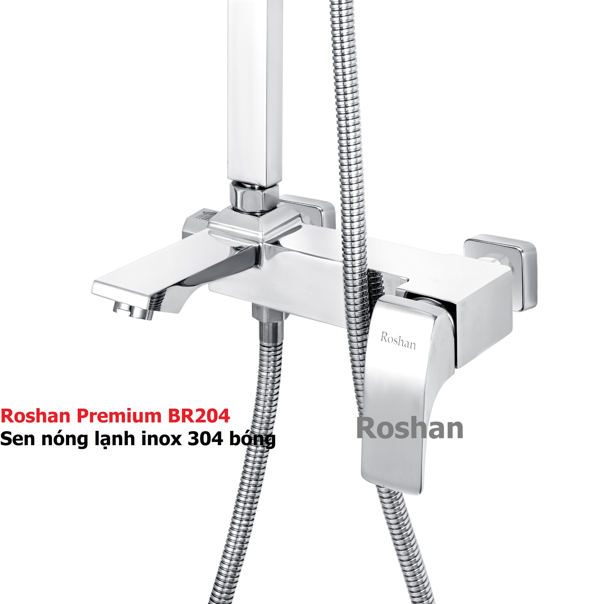 Vòi Sen Tắm Inox 304 – Roshan: Lựa Chọn Hoàn Hảo Cho Phòng Tắm Hiện Đại