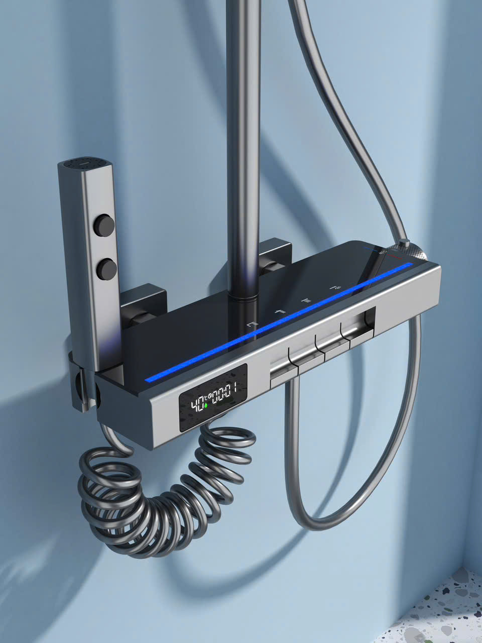 Sen cây nóng lạnh inox 304 có khóa nhiệt